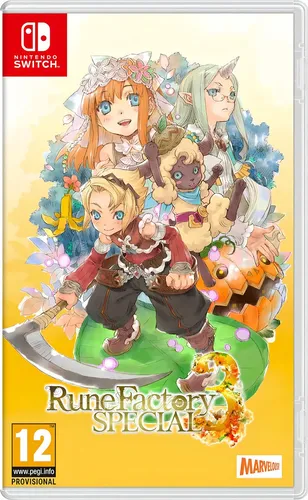 Jogo Rune Factory 3 Special Nintendo Switch Midia Fisica
