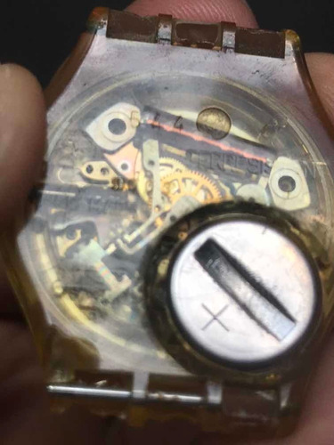 Relógio Swatch Transparente Suíço 1994 Colecionador