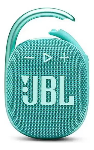 Altavoz Bluetooth Jbl Clip 4, color verde, 110 V/220 V