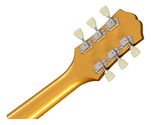 Imagen 6 de 7 de EpiPhone Es-335 Traditional Pro Metallic Gold