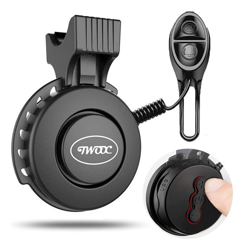 ** Timbre Bicicleta Claxon Electrico Ajustable Recargable