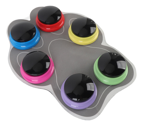 Conjunto De Botões Dog Talking, 6 Botões De Comunicação