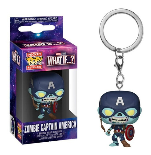 Llaveo Pop - Marvel - What If - Zombie Capitan America