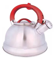 Comprar Chaleira Inox Diletta 3 Litros Vermelha 7707 - Mor