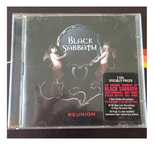 Cd Doble- Black Sabbath - Reunión
