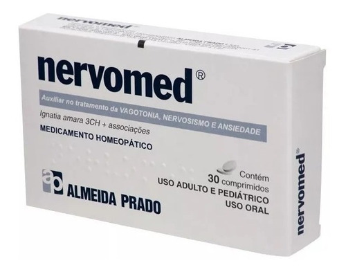 Nervomed 30 Comprimidos - Ap - Almeida Prado