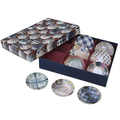 Set De Platos Aperitivo Redonda Porcelana 6 Pz 25.4 Cm