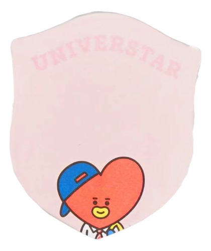 Set Escolar Bts Bt21 Tata Original Line Friends Studio8 8pz