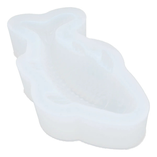 Molde De Silicona Diy Fish, Blanco, Para Tartas De Fondant,