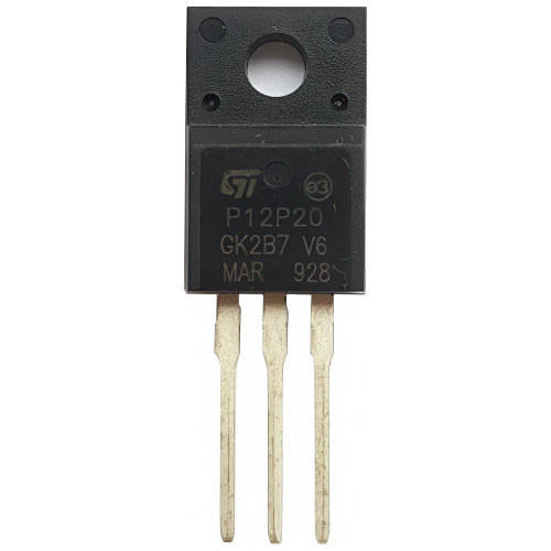 Transistor Fet Mosfet Fqp12p20 (2 Peças) P12p20 12p20 2p20