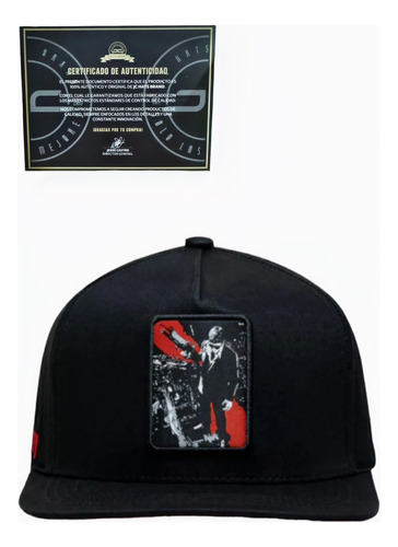 Gorra Jc Hats Scarface Negro/rojo 