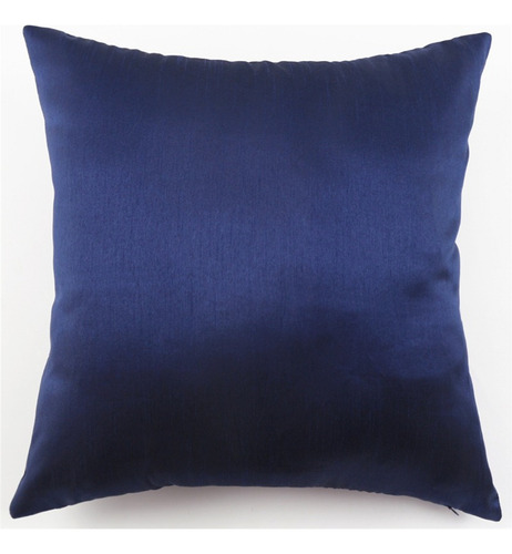 Zh 45x45cm Funda Cubierta Almohada Cojín Sofá Tela Seda