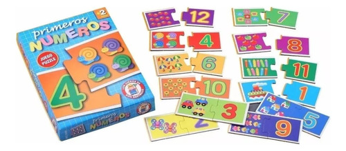 Juego Puzzle Infantil Mis Primeros Numeros Ruibal Jeg H204