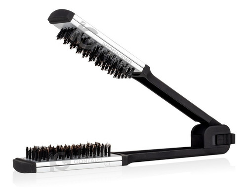 Cepillo Tipo Plancha De Cabello Térmico Con Cerámica Timco