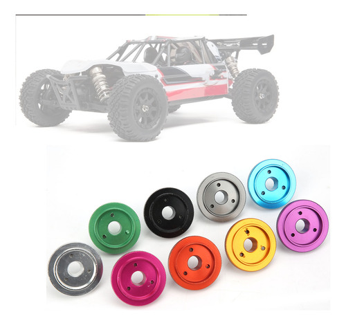 1/8 Rc Coche Mejorado Piezas 9pcs 81040 Aluminio Ligero 3