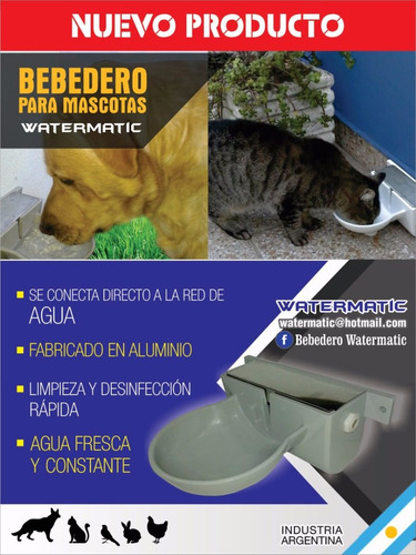 Bebedero Automatico Para Perros