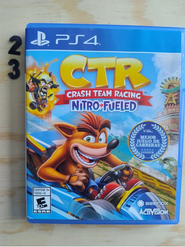 Ctr Crash Team Racing Nitro Fueled Ps4