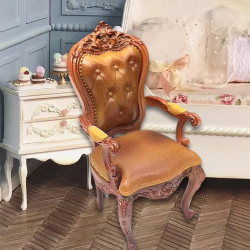Silla De Muñeca Para Decorar Tu Hogar, Diseño Amarillo