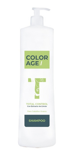 Shampoo Total Control Cabello Graso 1000ml Color Age 
