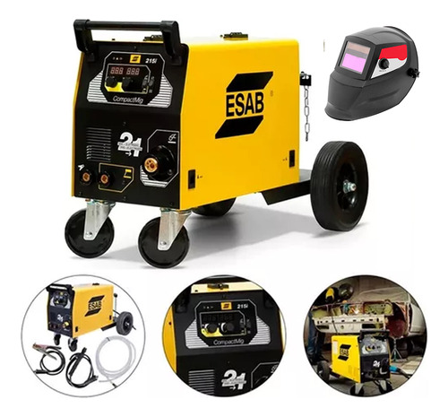 Fonte Inversora De Solda Compactmig 215i - 0736630 Esab