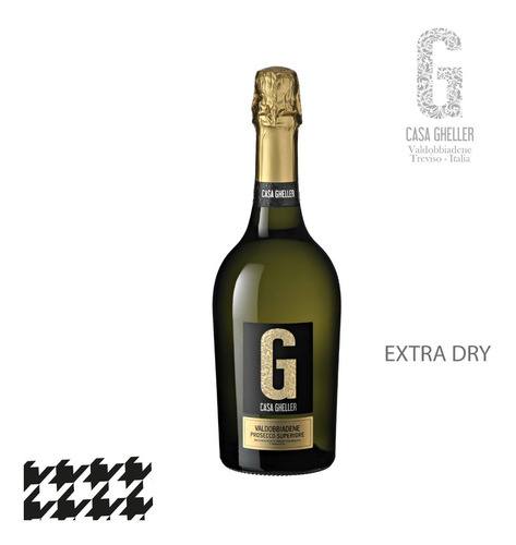 Prosecco Italiano Casa Gheller, Supperiore Extra Dry D.o.c.g