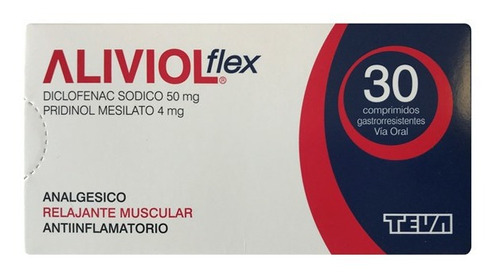 Aliviol® Flex X 30 Comprimidos - Relajante Musucular