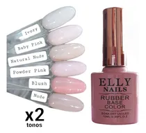 Comprar Rubber Base Gel Uv Uñas Autonivelante Manicure Pedicure Uñas