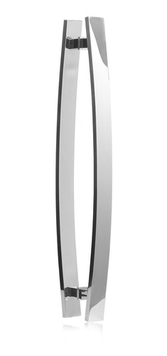 Puxadores Curvo De 40cm - Portas Pivotantes Madeira E Vidro