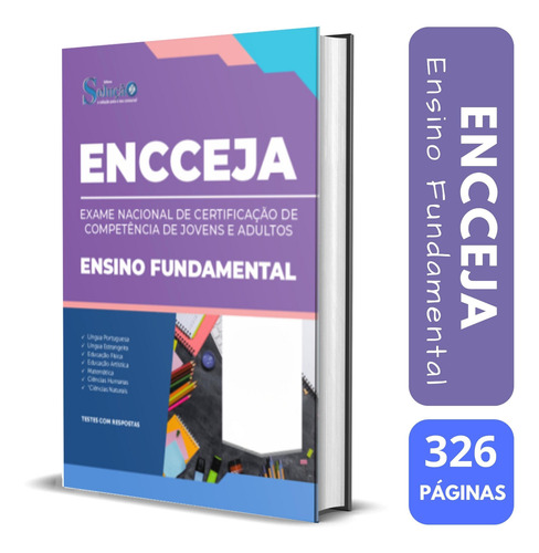 Apostila Encceja Atualizada Ensino Fundamental - Ed. Solução