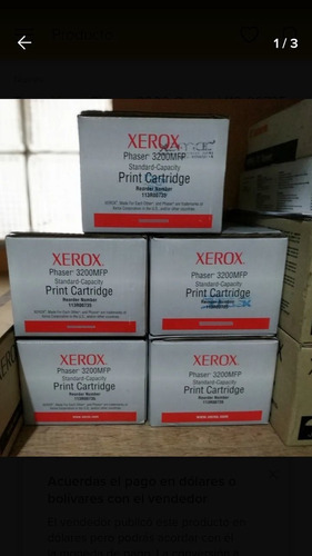 Toner Xerox 3200 Originales 100% Garantizados Nuevos 