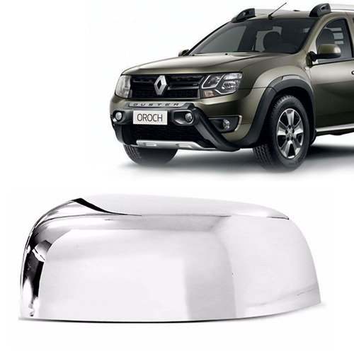 Aplique Cromado Retrovisor Renault Duster Oroch 2015 16 Le