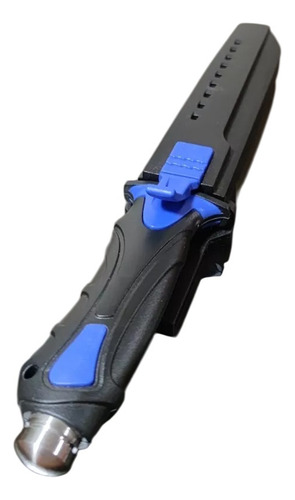 Cuchillo Combate, Caza Y Pesca. Tipo Militar Negro + Funda
