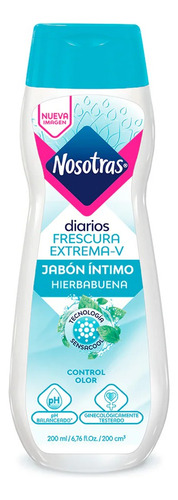 Jabon Intimo Frescura Extrema V 200ml Nosotras