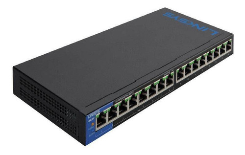 Switch Linksys Lgs116p Gigabit Ethernet 16 Puertos 8000 Entr