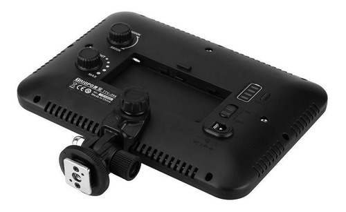 Iluminador Luz Led Triopo 204led C/ Cargador Y Bateria