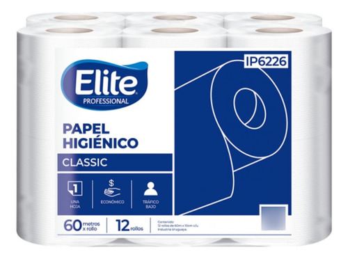 Papel Hig. Elite Eco X48 Unidades. 60 Mts.