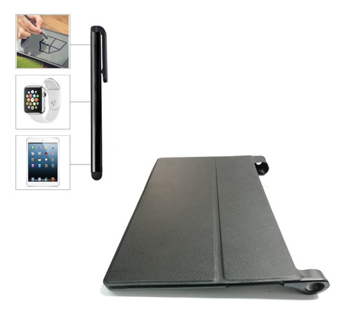 Funda Magnética + Lápiz Para Lenovo Yoga Tab 3 Yt3-x50f 10