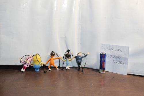 Figuras Llavero Minions Mi Villano Favorito Gru Lucy Vector (Usado)