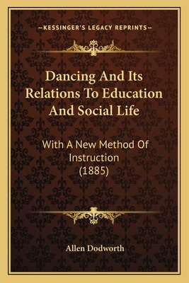 Libro Dancing And Its Relations To Education And Social L...