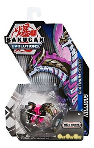 Bakugan Evolutions 2022 Serie Platinum Die-cast Lkrt E