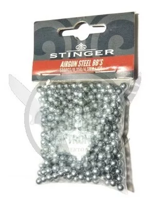 Balines De Acero 4,5mm Precision X500 Stinger Pistola Co2