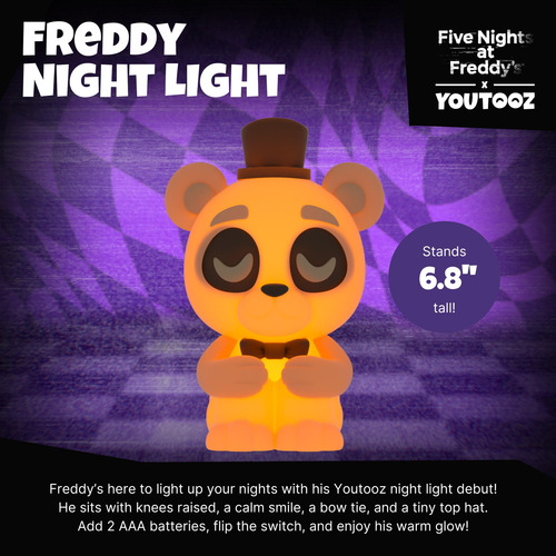 You Tooz Five Nights At Freddys Lámpara De Escritorio Led