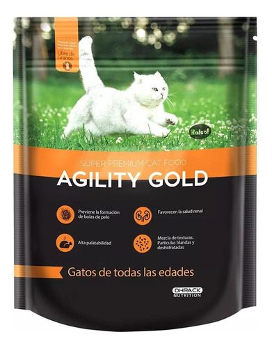 Alimento Agility Gold Gatos 