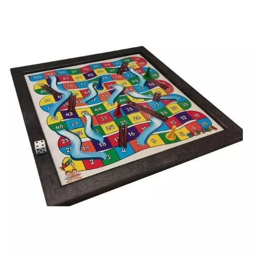 Kit Jogo Ludo Sobe e Desce + Jogo Xadrez e Trilha Dutati