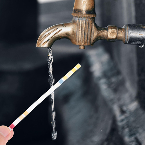 100 Tiras De Prueba De Agua, Papel De Prueba Para Agua Potab
