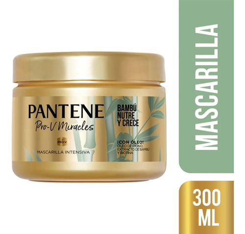 Pantene Pro-v Mascarilla Nutritiva Bambú Nutre/crece 300 Ml