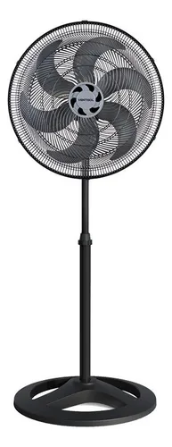 Ventilador de Coluna Turbo 6 Pás Oscilante Cor Preto 40cm Ventiso...