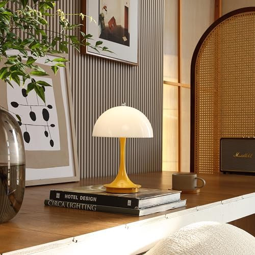 Modernas Lámparas De Mesa Con Forma De Hongo, Inalámbricas,