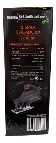 Sierra Caladora Pendular 800watts Velocidad Variable