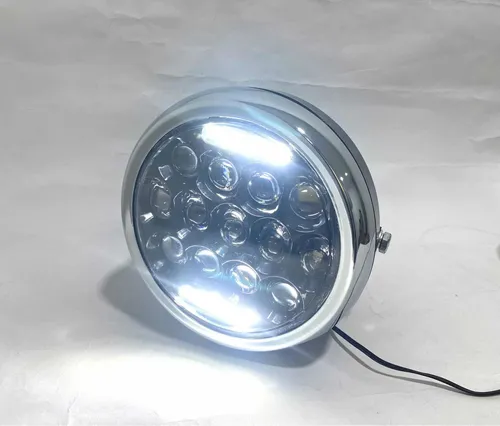 Farola Led Redonda + Carcasa Universal